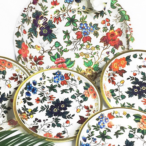 5⭐️🎉HP🎉Rare Est. 1960’sEngland 5pc Serving Set / England By Designer Daher - Picture 6 of 15